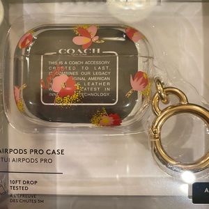 Coach AirPod Pro case